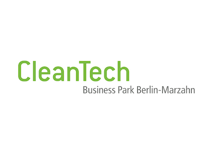 Logo des Zukunftsortes CleanTech Business Park Berlin-Marzahn