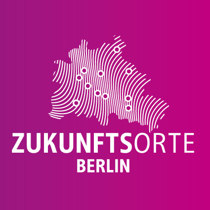 Sticker Logo der Zukunftsorte Berlin