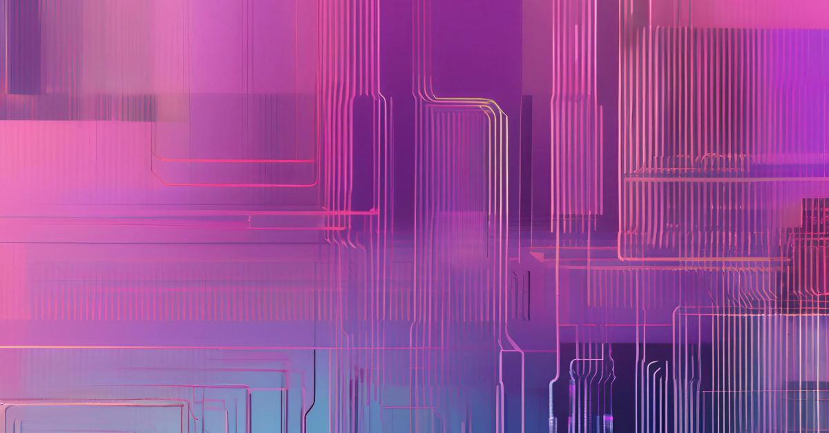 Stock Photo zum Deep TEch in Lila, Rosa. Foto: Free Stock Photo Canva Library
